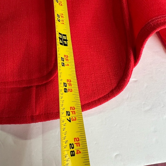 Fire Island red blazer and sleeveless open front cardigan set 13/14 vintage 70s - Picture 14 of 14